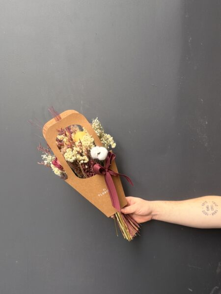 Carterita de flores secas Tierra Xs