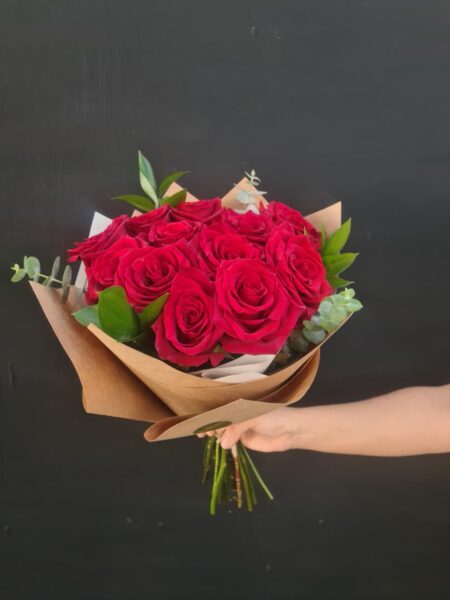 Ramo de 12 Rosas Rojas.