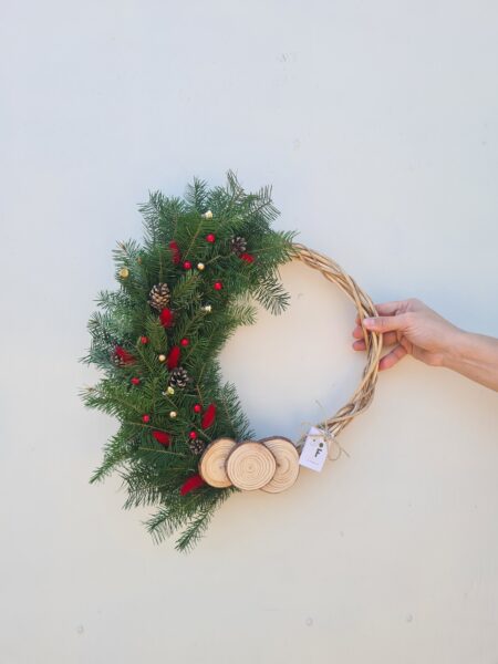 Corona Navidad Colorida S