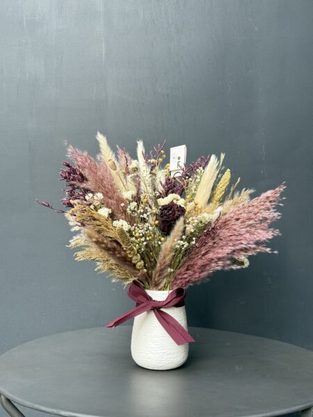 Centro de mesa tierra.