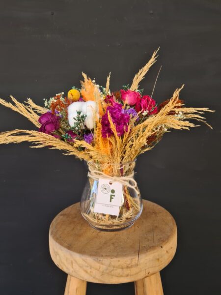 Centro mesa seco colorido Xs