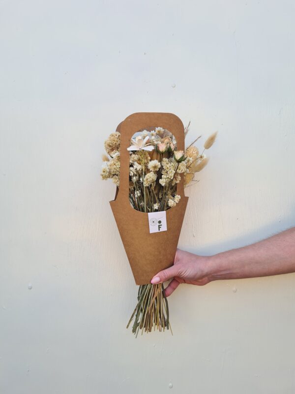 Carterita de flores secas Neutro xs